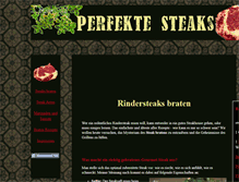 Tablet Screenshot of perfektesteaks.de